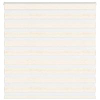 VidaXL Zebra blind 145x150cm stofbreedte 140,9cm polyester marmerbeige - thumbnail