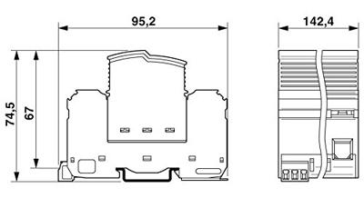 Phoenix Contact 2905421 FLT-SEC-P-T1-3S-350/25-FM Overspanningsveilige afleider Overspanningsbeveiliging voor: Verdeelkast 25 kA 1 stuk(s) Phoenix Contact 2905421 FLT-SEC-P-T1-3S-350/25-FM Overspanningsveilige afleider Overspanningsbeveiliging voor: Verdeelkast 25 kA 1 stuk(s)