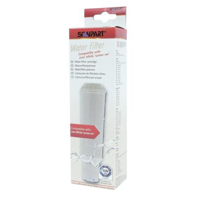 Scanpart waterfilterpatroon schroefbaar Jura Wit Koffie accessoire Wit Scanpart waterfilterpatroon schroefbaar Jura Wit Koffie accessoire Wit