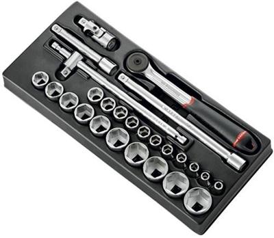 Facom module 1/2" doppen 6 kant en ratel s.161b - l4 - MOD.S161-46 Facom module 1/2" doppen 6 kant en ratel s.161b - l4 - MOD.S161-46