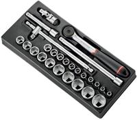 Facom module 1/2" doppen 6 kant en ratel s.161b - l4 - MOD.S161-46 - thumbnail