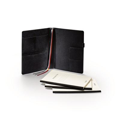 Sigel SI-CF133 Conceptum Flex Business Organiser A5 Zwart/Kunstleer + 3 Schriften - thumbnail