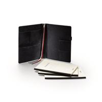 Sigel SI-CF133 Conceptum Flex Business Organiser A5 Zwart/Kunstleer + 3 Schriften - thumbnail