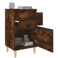 Nachtkastjes 2 st 40x35x70 cm gerookt eikenkleurig - thumbnail