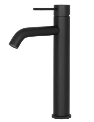 Best Design Best-Design "Nero-Nerola" Hoge-Wastafelmengkraan Mat-Zwart