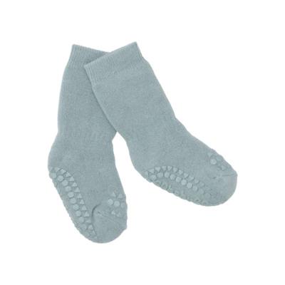 GoBabyGo antislip sokjes Dusty blue-1-2 jaar