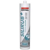 Soudal silirub+ s8100 neutraal | sanitairkit | jasmijn 284 | 300 ml - 135722 - thumbnail