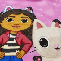 Poncho-Handdoek met Capuchon Gabby's Dollhouse Roze 50 x 115 cm - thumbnail
