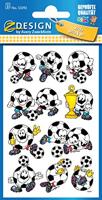 Avery AV-53392 Papieretiket Z-design Kids Pakje A 3 Vel Voetbal - thumbnail
