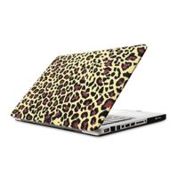 MacBook Pro 13.3 inch Geel luipaard patroon hard Kunststof Hoesje / Case - thumbnail