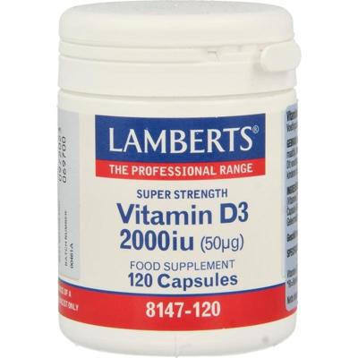 Lamberts Vitamine D3 2000ie Capsules Lamberts Vitamine D3 2000ie Capsules