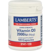 Lamberts Vitamine D3 2000ie Capsules - thumbnail
