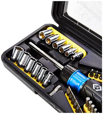 C.K Werkplaats Ratelschroevendraaier 1/4 (6.3 mm) 85 mm