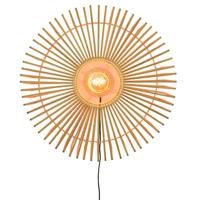GOOD&MOJO Wandlamp 'Bromo' 60cm, Bamboe, kleur Naturel - thumbnail