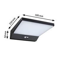 Paulmann 94332 Buitenlamp (wand) LED LED vast ingebouwd 10.3 W Donkergrijs - thumbnail