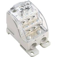 Weidmüller 1562100000 Verdeelblok Schroeven Grijs, Transparant 1 stuk(s) - thumbnail