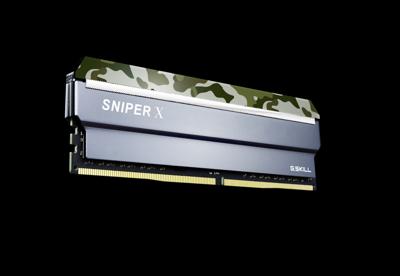G.Skill Sniper X F4-3200C16D-16GSXFB - Geheugen - DDR4 - 16 GB: 2 x 8 GB - 288-PIN - 3200 MHz - CL16