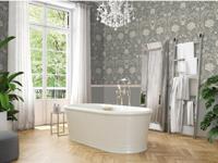Dutch Wallcoverings British Heritage Bloem - Grijs - thumbnail