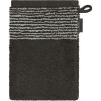 Cawö Cawö Two-Tone Washandje 16x22 basalt - thumbnail