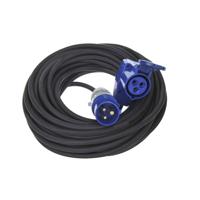 ProPlus CEE verlengkabel 10 m met hoekkoppeling + Schuko stopcontact 3 x 1,5 mm² - thumbnail