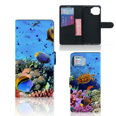 Motorola Moto G 5G Plus | Telefoonhoesje | Met pasjeshouder | Vissen Motorola Moto G 5G Plus | Telefoonhoesje | Met pasjeshouder | Vissen