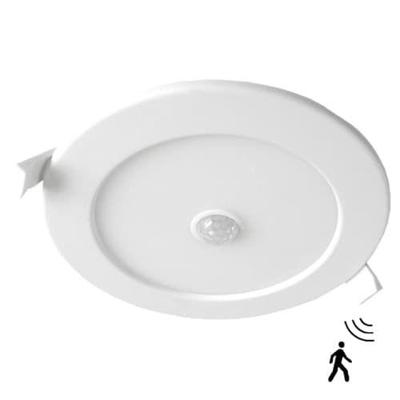 LED Downlight 12 Watt Inbouw - Bewegingssensor - 3000K - Ø170mm