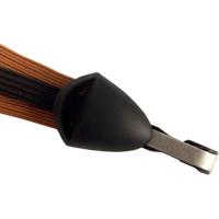 Bibia veiligheidsbinder 50 cm nylon/elastaan oker/zwart - thumbnail