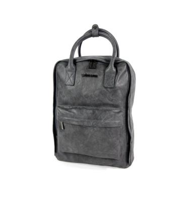 PU trendy rugzak backpack AMALIA zgrijs