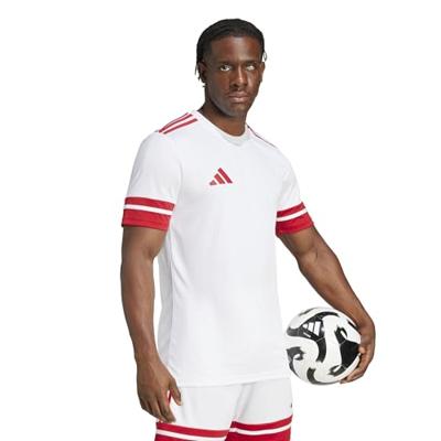 adidas Squadra 25 Voetbalshirt Wit Rood adidas Squadra 25 Voetbalshirt Wit Rood