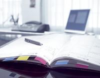 Post-it index standaard, ft 24,4 x 43,2 mm, houder met 2 x 50 tabs, groen - thumbnail