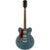 Gretsch G2622LH Streamliner Center Block Double-Cut Gunmetal IL linkshandige semi-akoestische gitaar - thumbnail