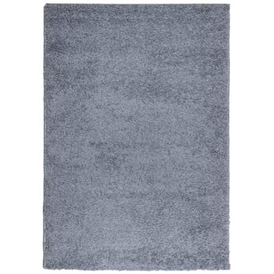 VidaXL Vloerkleed pamplona shaggy hoogpolig modern 160x230 cm blauw