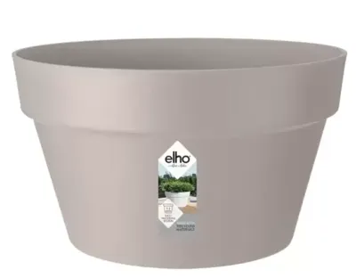 Elho loft urban bowl bloempot 35 warm grijs