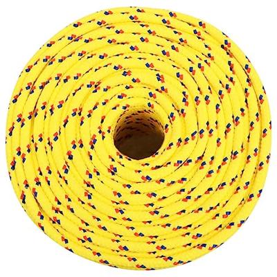 Boottouw 8 mm 250 m polypropyleen geel