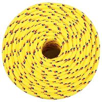 VidaXL Boottouw 8 mm 250 m polypropyleen geel - thumbnail