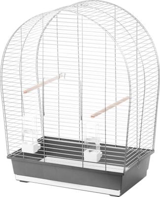 Interzoo vogelkooi Sylwia zilver/grijs Interzoo Gebr. de Boon - Gebr de boon