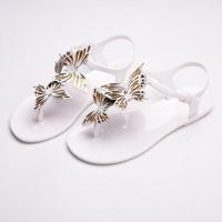 Peep toe Jelly Butterfly Flip Flops zomer schoenmaat: 35 (wit) - thumbnail