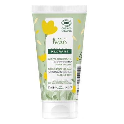 Klorane Bebe Bio Moisturising Cream 50 ml Vochtinbrengende crème Klorane Bebe Bio Moisturising Cream 50 ml Vochtinbrengende crème