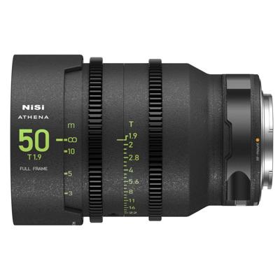 NiSi 50mm T1.9 (RF-mount) ATHENA PRIME full frame cinema lens