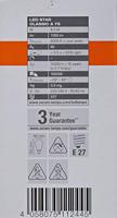 OSRAM HOMELIGHTING 4058075112445 LED-lamp Energielabel D (A - G) E27 Peer 7.5 W = 75 W Koudwit (Ø x l) 60 mm x 105 mm 1 stuk(s) - thumbnail