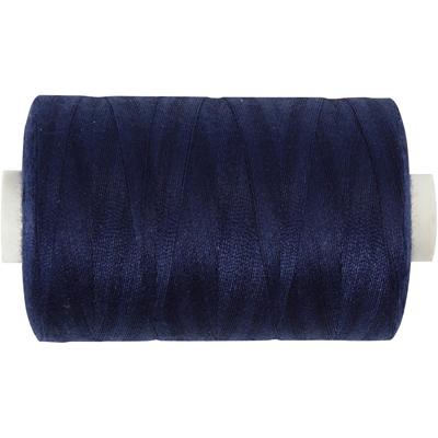 Creativ Company Naaigaren, marineblauw, 1000 m/ 1 rol