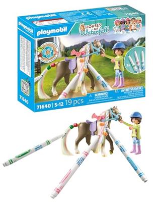 Playset Playmobil 71640 Horses of Waterfall 19 Onderdelen - thumbnail