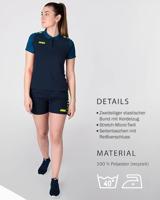 JAKO 6289D Short Allround Dames - Marine/Fluogeel - 34 - thumbnail