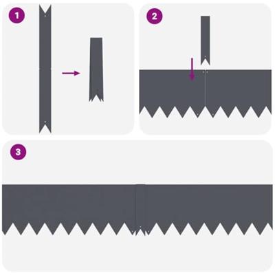 Tuinrand 30 pcs Antraciet 100 x 0.05 x 20 cm Koudgewalst staal