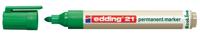 Edding edding 21 permanent marker EcoLine 4-21004 Permanent marker Groen Watervast: Ja - thumbnail