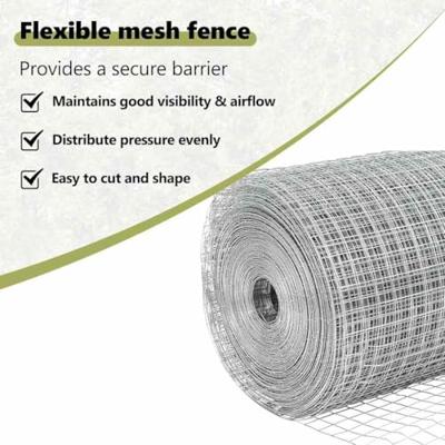 VidaXL Hek met paal zilver 1,2 x 10 m staal