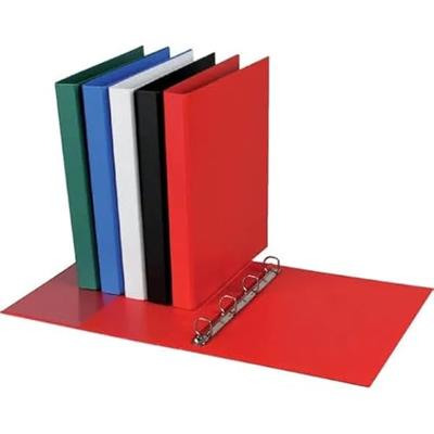 Ringband Quantore A4 4-rings D-mech 20mm PP rood | 20 stuks Ringband Quantore A4 4-rings D-mech 20mm PP rood | 20 stuks