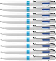 Schneider Schreibgeräte 10 stuk(s) Take 4 138049 Balpen meerkleurig Kleur inkt: Zwart, Rood, Blauw, Groen N/A - thumbnail