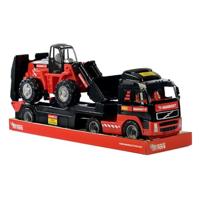 Mammoet Toys Volvo vrachtwagen met oplegger en shovel - 1:16 - thumbnail
