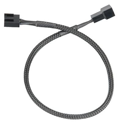 PC-ventilator Verlengkabel [1x PC-ventilatorstekker 4-polig - 1x PC-ventilatorbus 4-polig] 0.30 m Zwart Akasa